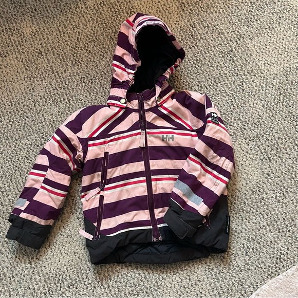 Helly Hansen Striped Ski Jacket & Bib Set - Picture 2 of 16